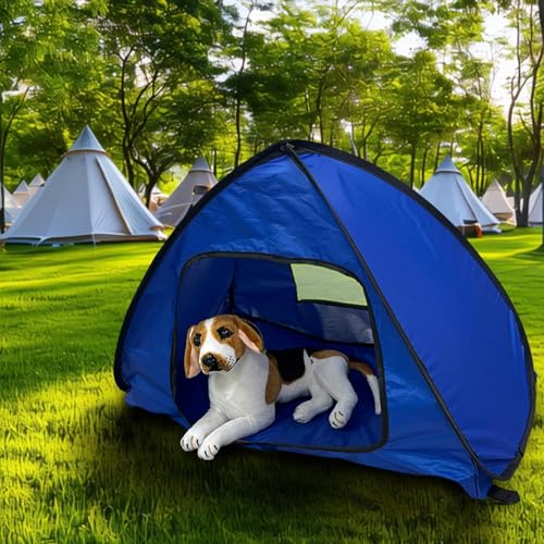 Outdoor Dog Tent - Sunproof Pet Shelter, Portable Design, Lightweight Build, Durable Frame | Shade House Equipment, Ideal for Lawn Camping Patio for Garden Backyard Picnicking Outdoor Outings - color: L