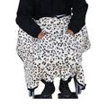 Soft Cozy Blanket for Knees，Wheelchair Windproof Blanket，Stay Warm Indoors and Outdoors with Semi-Wrapped Design