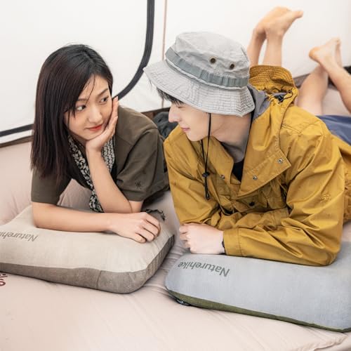 Naturehike Camping Pillow Protectors Cover Case, 20×14in, Soft Touch, Skin-Friendly, Removable, Machine Washable, Fade Resistant, Durable (Beige) - style: Pillow Case Beige