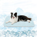MICROCOSMOS Pet Cooling Mat & Sleeping Pad- Breathable Bubble Surface, EZ Clean. Keep Cooling for Pets, Kids and Adults in Summer.(BlueWhite, 40" x 28") - color: BlueWhite, size: 40" x 28"