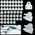 25 Sets Plug Protectors Covers and Weatherproof Gaskets, Outdoor Waterproof Outlet Plug Covers for Christmas Lights, Extension Cords, GFCI Tripping Prevention, Fit 2 or 3 Pronged Plugs - style: 25 Sets White Weatherproof Plug Covers