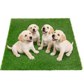 Fake Grass Pee for Dog Large Artificial Grass Rug Pad for Puppy Potty Washable Grass Mat for Pet Training with Drainage Hole and Easy to Clean (59.1 x39.4Inches) - size: 59.1"x39.4"