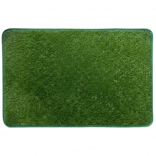 Dog Grass Pad, 18x28 Inch Artificial Grass for Dogs Potty Training, Realistic Turf Mat for Indoor & Balcony Use Artificial for Dogs Potty