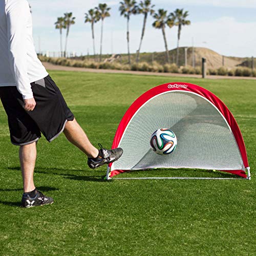 GoSports Portable Soccer Goals - size: 4 Ft Round
