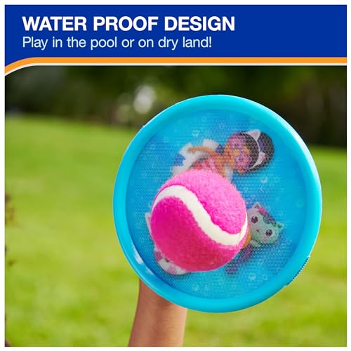 Swimways Gabby's Dollhouse Catch Game, Swimming Pool Accessories & Kids Outdoor Toys, Gabby's Dollhouse Party Supplies & Yard Games for Kids Aged 4 & Up - color: Gabby's Dollhouse
