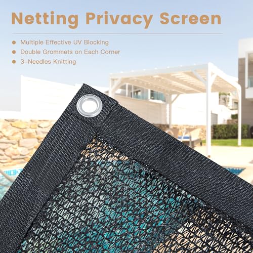 VICLLAX 30% Black Garden Shade Fabric Sun Shade Cloth - UV Resistant Sunblock Netting for Plants, Flowers & Vegetables | Lightweight Cover for Greenhouse & Outdoor Garden Protection, 3x6 FT - color: 30% Shading Black, size: 0 3' X 0 6'
