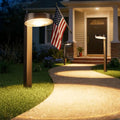 VOLISUN 4 Pack Solar Pathway Lights Outdoor, Brighter LED Lens Solar Lights Outdoor Waterproof, Up to 12 Hrs Modern Path Light for Yard Garden Walkway Driveway Lawn