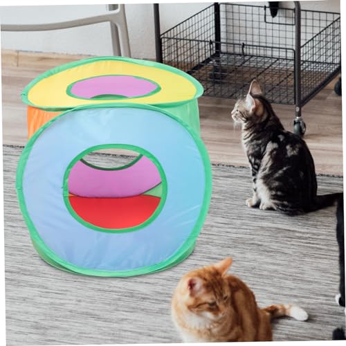 ORFOFE Square Foldable Pet Tent Outdoor Sun Shelter House for Cats and Dogs Easy to Portable Design for Indoor Outdoor Use Non Woven Pop Up Tent for Pets