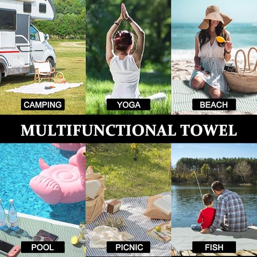 Turkish Striped Beach Towels Bulk Oversized 39"x71" Large Bath and Pool Set Quick Dry Lightweight Travel Towel for Adult,100% Cotton TEBT-18-1black - color: Black, size: 1 Pack