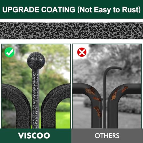 VISCOO Dog Playpen Outdoor, 16 Panels 32" H Dog Pen Indoor, Metal Dog Fence Outdoor, Pet Fence for Large/Medium/Small Dogs, Indoor Puppy Playpen, Foldable Heavy Duty Exercise Pen for RV,Camping,Yard