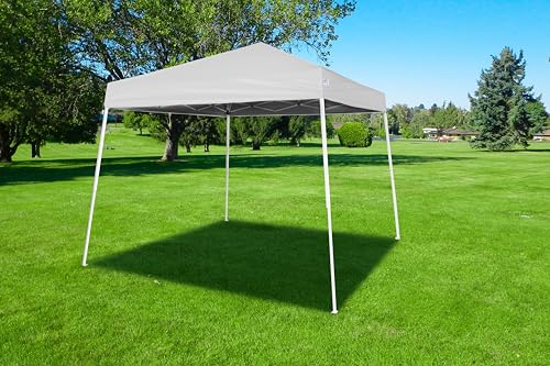 Impact Canopy 040000001 Slant Leg Canopy, 10' x 10', White-No Sidewall - color: White, style: No Sidewall