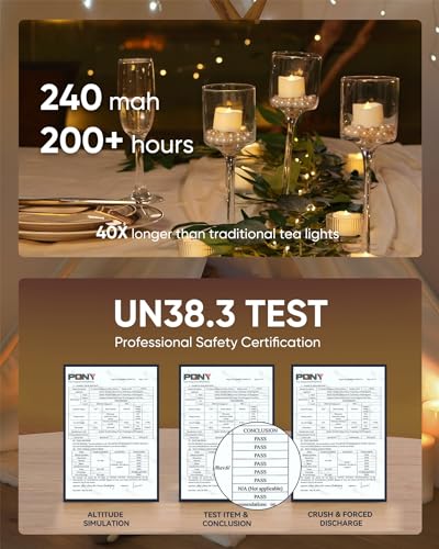 Homemory 12Pcs Flickering Flameless Candle Battery Operated, 200+Hours Fake Electric LED Tea Lights for Votive, Centerpiece Table Decorations, Wedding, Aniversary, Halloween, Christmas - color: Warm White Glow – White Body, size: Pack of 12