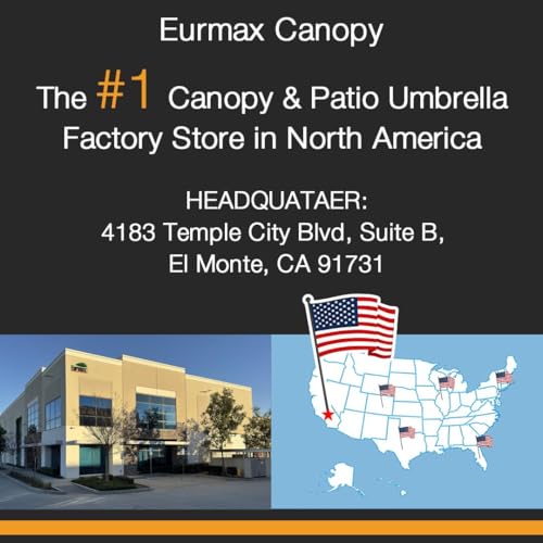 Eurmax USA 10x20ft Pop Up Canopy, Commercial Instant Tent for Outdoor Events, Patented No-Tip Rolling Storage Bag with 6 Sandbags,UV & Water Resistant,Heavy Duty Portable Shelter Gazebo,Red - color: Red, size: 10x20