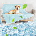 Kritter Planet Summer Cooling Blanket for Dogs, Soft Cooling Mat for Large Medium Dogs, Cooling Dog Bed Cover for Hot Weather, Washable, 50 x 60 inch