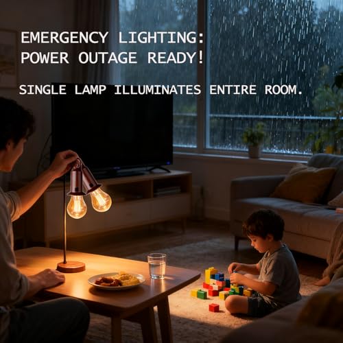 Solar Camping Lights USB Rechargeable Tent Hanging Light Bulb,Portable Outdoor Vintage LED Camping Light,Pendant Emergency Lighting Lantern for Hiking,Backpacking,Fishing,Emergency Outage(Flat bottom) - size: Flat bottom