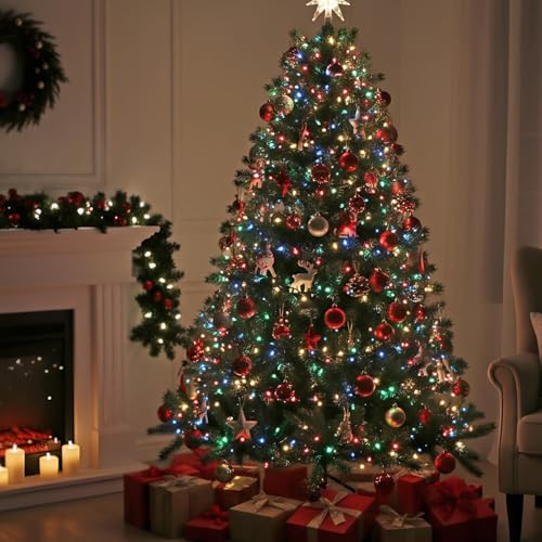 Remagr Fairy String Lights Battery Operated Green Wire LED Waterproof String Lights with Remote 8 Modes for Winter Tree Patio Garden Backyard Home Indoor Outdoor(33ft,Cold White,4 Pack) - color: Cold White, size: 33ft