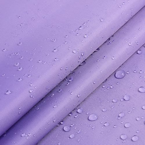 3Yard (60"×108") Marine Waterproof Fabric - Outdoor UV-Resistant Lightweight Durable Ripstop Material, UPF50+ Sun-Protection Blackout for Tarp Tent Camping Canopy, Purple - color: Purple, size: 3 Yard