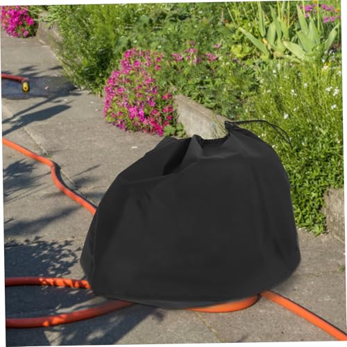 Retractable Garden Hose Reel Cover Waterproof Outdoor Hose Protector Drawstring Storage Bag for Yard Lawn Reel Protection