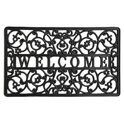 Calloway Mills 103661830 Caprix Rubber Doormat 18" x 30" - color: Caprix, size: 1'6" x 2'6" (Rectangular)