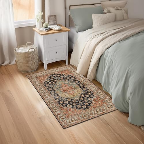 Ruaruarug Area Rug Non Slip Machine Washable Ultra Soft Living Room/Bedroom/Kitchen/Outdoor/Classroom Maroon, 2'×3' - color: Maroon, size: 2' x 3' (Rectangular)
