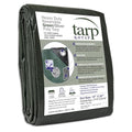 Kotap 12 x 25 Ft. Heavy-Duty Protection/Coverage Tarp, 8-mil, Reversible, Multi-Use, Waterproof, Green-Silver, (TGS-1225) - size: 12 X 25 Ft., style: Heavy-Duty 137 GSM Green/Silver