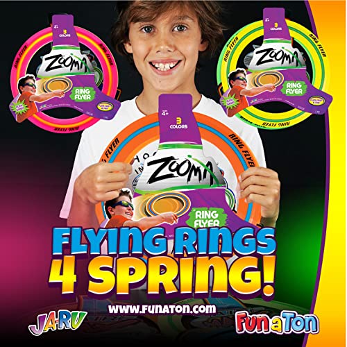 JA-RU Flying Disc Ring (1 Frisbee Toy Assorted Color) 11 Inch Ultimate Frisbee for Kids. Pool & Beach Games. Outdoor. Backyard Toys. Sports Activities 1029-1A