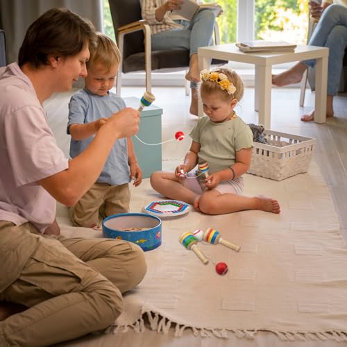 SAYAYA 6 Packs Wooden Catch Ball, Retro Paddle Ball with String Toys for Kids & Adults, Hand Eye Coordination Cup and Ball Game for Outdoor Beach Lawn Party Favors, Family Fun & Education Supplies - size: 6 Pack