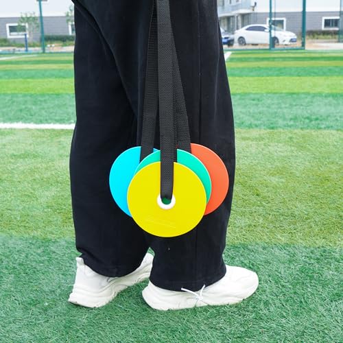 Shooting Goal Target Discs Reactive Agility Targets for Improving Accuracy Ideal for Lacrosse, Hockey, Soccer, Basebal