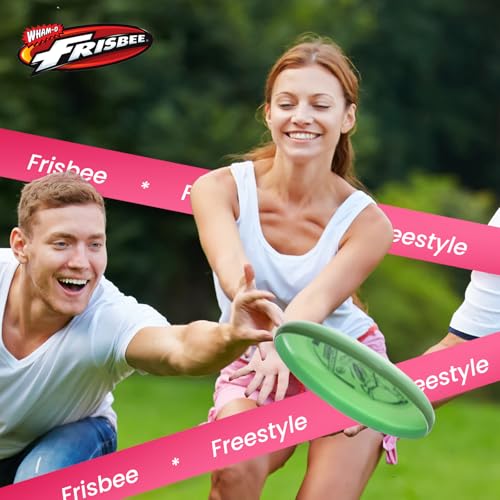 Frisbee Outdoor Flying Disc 160g, 10.5 Inch Sports Disc, Durable and Flexible, for Outdoor Beach Backyard Family Fun - color: Mint Green + Light Purple