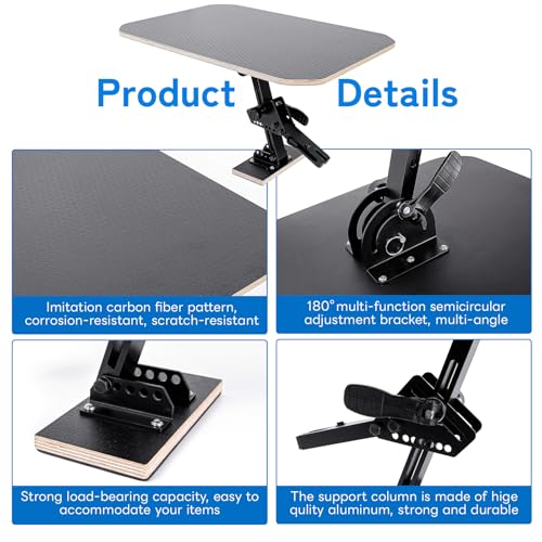 Generic Car Tail Table Portable Tailgate Camping Table for Cars, Vans & SUVs | Folding Outdoor Vehicle Table for Camping, Road Trips, Tailgating, and On-The-Go Workspaces