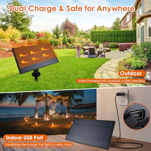 Bdrofn 120FT Solar String Lights Outdoor,Solar Patio Lights Waterproof with Remote & 40+2 Dimmable ST38 Shatterproof LED Bulbs,Commercial Grade Solar Powered String Lights for Outside - size: 120FT