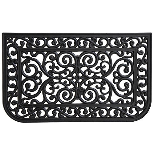 Calloway Mills 103741830 Haligrand Rubber Doormat 18" x 30" - color: Haligrand, size: 1'6" x 2'6" (Rectangular)