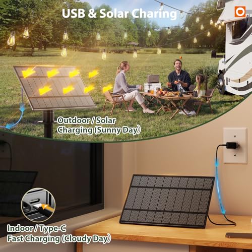 addlon 54FT(48FT+6) Solar String Lights Outdoor Waterproof with USB Port & Remote Control Solar Patio Lights for Outside Solar Powered with 16 LED Dimmable Bulbs for Porch Garden Deck Halloween - size: 48+6FT(15 Sockets）