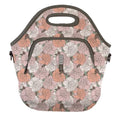 Sok It LunchTote Zippered Bag Insulated Neoprene Caddy (Carnations, X-Large 6.5 Quart Lunch Tote) - color: Carnations, size: X-Large 6.5 Quart Lunch Tote