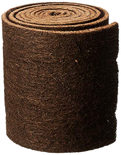 Bosmere Border Protection Edging Weed Mat, 10' x 9" Wide – Brown Landscape Fabric for Garden Beds, Pathways & Borders