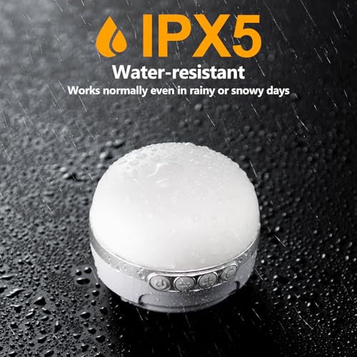 LED Camping Lantern Rechargeable 1400LM, Up to 420H Running Time Camping Tent RGB Light, 10400mAh Emergency Hanging Light for Hurricane, Power Outages, Home, Hiking, White - style: White Ultra