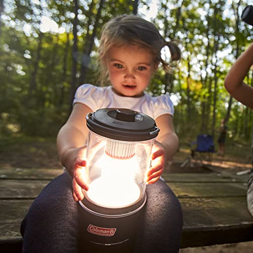 Coleman LED Lantern with Enhanced Battery Protection, Water-Resistant, Batteries Last up to 25% Longer Than Other Lanterns, Great for Camping, Power Outage, Emergencies, & More - style: 800 Lumens