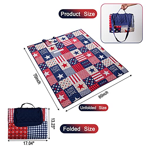 600D Oxford Fabric Foldable Throw Blanket for Couch - 60"x70" Portable Outdoor Throw Blanket for Family Camping, Park, Grass, Waterproof, Durable, Oversized Seats, Kids-Friendly（Red） - color: Red