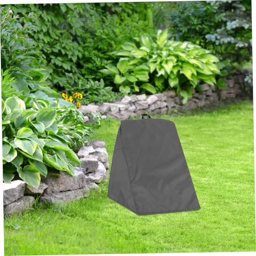 YARNOW Waterproof Garden Hose Reel Cover with Drawstring Portable Outdoor Hose Reel Protector for Patio and Lawn Weatherproof Uv Resistant Cart Cover 34.64X25.98X24.80 Inches