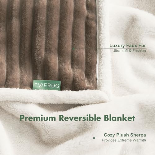 Waterproof Puppy Blankets for Small Dogs - Cozy Fleece Calming Cat Blanket for Couch Furniture Protector, Washable Dog Blankets for Indoors & Outdoors, Brown, 25"x35" - color: Brown, size: S(25x35")