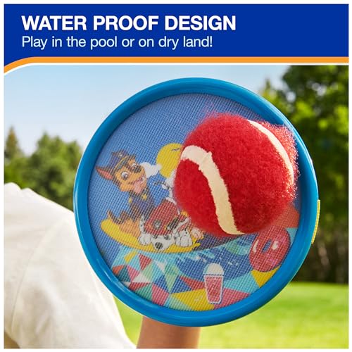 Swimways Paw Patrol Catch Game, Swimming Pool Accessories & Kids Outdoor Toys, Paw Patrol Party Supplies & Yard Games for Kids Aged 4 & Up - color: Paw Patrol