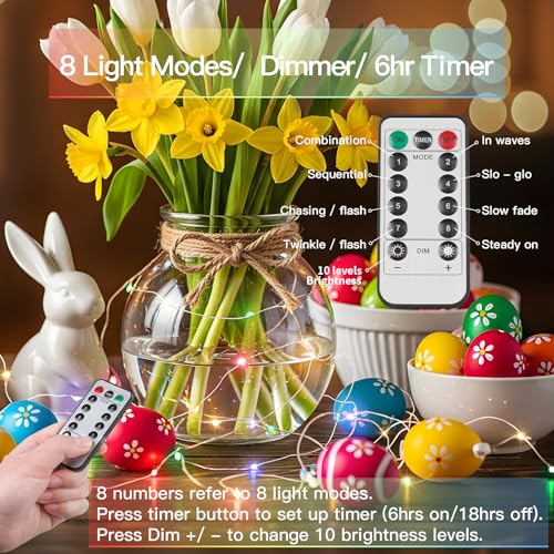 suddus 66ft 200 LED Outdoor String Lights, Multi Color Fairy Lights Battery Operated with Remote, Led Twinkle Lights for Bedroom, Backyard, Wedding, Tree, Mason Jar, Wall, Centerpiece, Christmas - color: Multicolor, size: 200LED