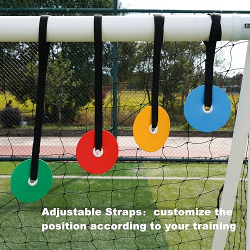 Shooting Goal Target Discs Reactive Agility Targets for Improving Accuracy Ideal for Lacrosse, Hockey, Soccer, Basebal