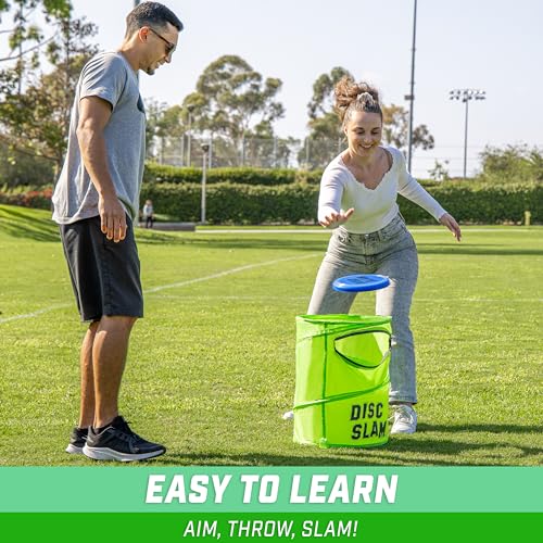 GoSports Disc Slam Game - Classic or PRO - Outdoor Disc Toss Yard and Beach Party Game - color: Classic