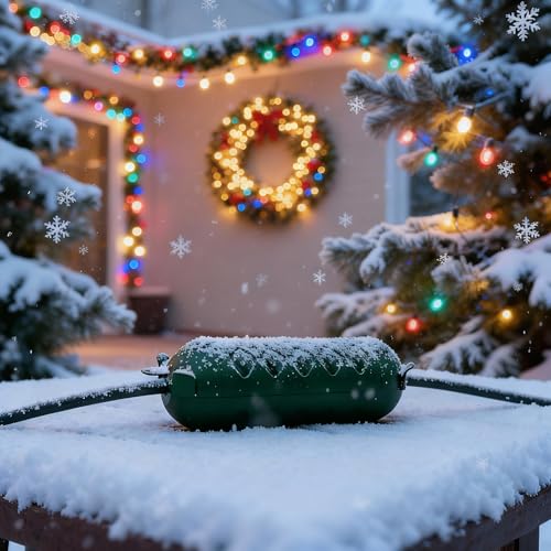 3 Pack Outdoor Extension Cord Cover IP44 Waterproof, Weatherproof Extension Cord Protector Box for Outdoor Plug & Outlet, Ideal for Christmas Lights, Garden Tools, Patio, Green - color: Green-Big