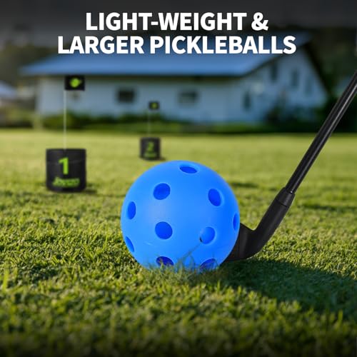 Golf Chipping Game with 2 Retractable Clubs & 9 Holes, Portable Golf Set for Adults Kids, Outdoor Indoor Sports Practice Toy Gift for Family Play Yard, Backyard, Lawn, Beach - style: 9 Holes