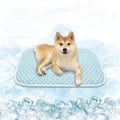 MICROCOSMOS Dog Sleeping Pad & Pet Cooling Mat- Breathable Bubble Surface, EZ Clean. Keep Cooling for Pets, Kids and Adults in Summer.(BlueWhite, 28" x 22") - color: BlueWhite, size: 28" x 22"