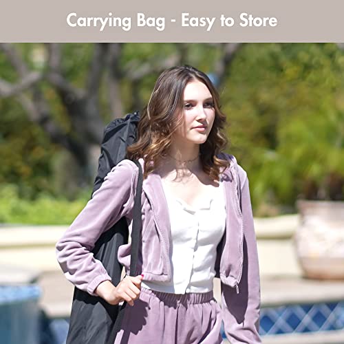 ANOW Rope Hammock Double Hammock with Hardwood Spreader Bar and Carrying Bag, 450 LBS Weight Capacity for Two Person, Natural - color: Natural, size: Without Stand