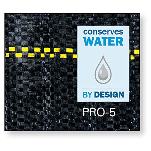Dewitt 4-Pack Pro-5 Weed Barrier Fabric 5 oz, 3 x 250 Feet – Heavy-Duty Woven Landscape Ground Cover Mat for Raised Garden Bed, Greenhouse Gardening, Outdoor Landscaping, and Commercial Planting - size: 4 Pack, style: 3' x 250'
