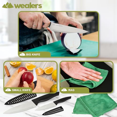 Wealers Camp Kitchen Cooking Utensil Set Travel Organizer Grill Accessories Portable Compact Gear for Backpacking BBQ Camping Hiking Travel Cookware Kit Water Resistant Case - color: 12 Pieces Camo Green
